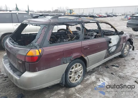 2001 Subaru Outback H6-3.0 из США, поврежденный, VIN 4S3BH896817678138